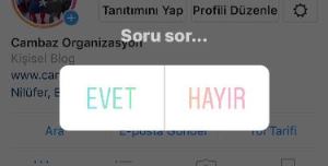 instagram anket nasıl yapılır